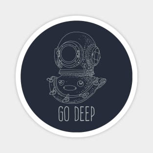 DEEP DIVING Magnet